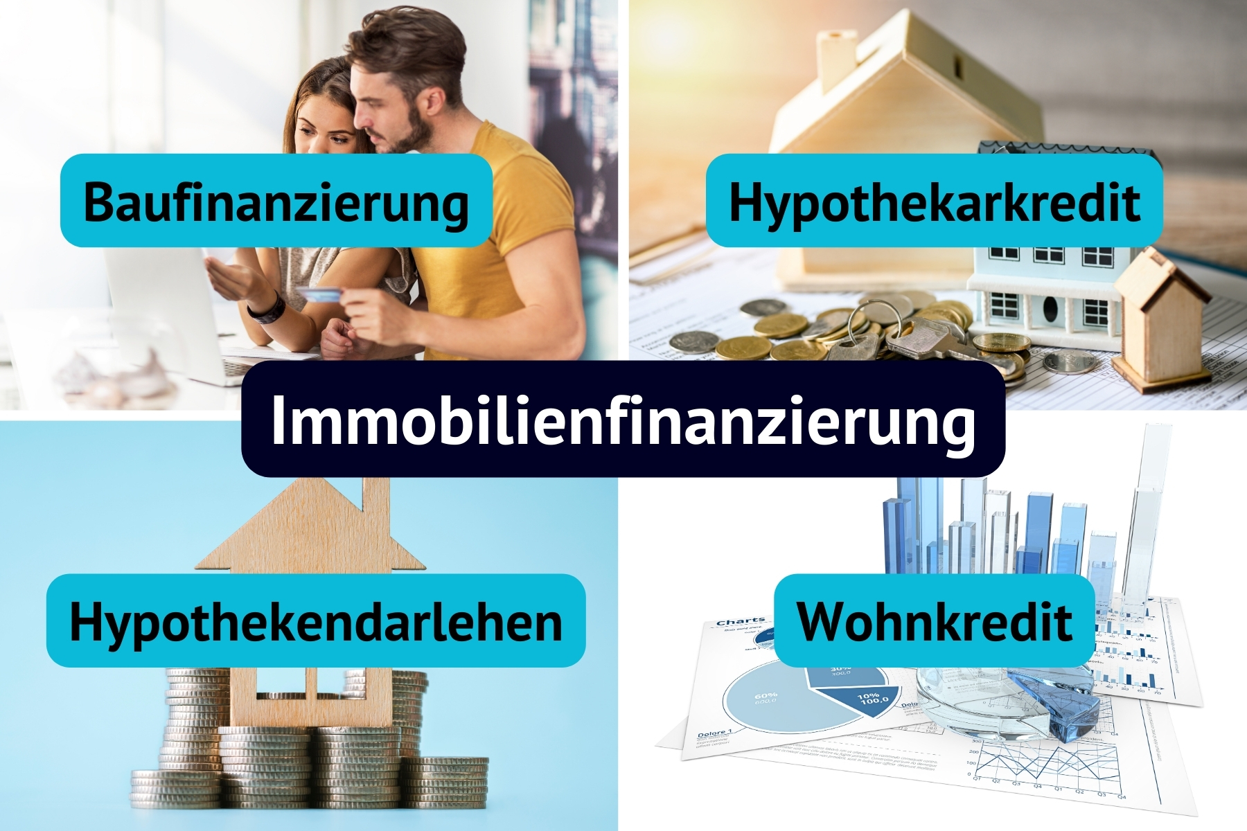 Hypothekendarlehen Baufinanzierung Wohnkredit Hypothekarkredit im Vergleich